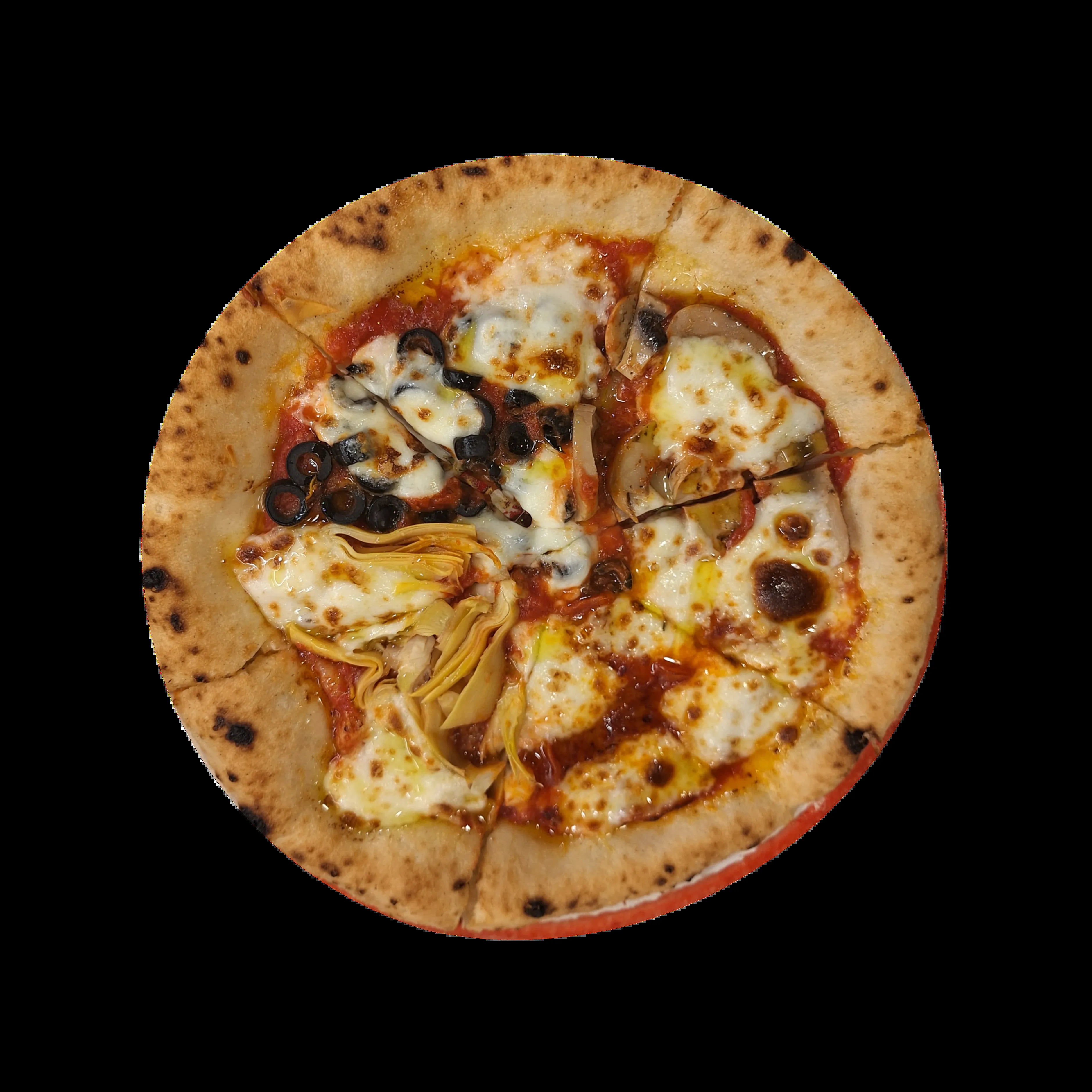 콰트로 스타지오니 피자